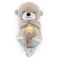 Fisher-Price Schlummer Otter Kuscheltier mit Atembewegung und Musik, Baby Erstau