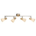 GLOBO 543524 DECKEN LAMPE DECKEN STRAHLER 4 FLAMMIG DECKEN LEUCHTE SPOT 59781379