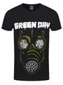 Green Day Gasmaske Herren schwarz T-Shirt