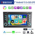 DAB+ Für Audi A4 S4 RS4 B6 B7 B8 Carplay Android 13 Autoradio GPS Navi RDS KAM