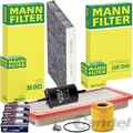 MANN FILTER INSPEKTIONSPAKET passend für 1.6 THP+16V  CITROËN C4 DS4 PEUGEOT 308