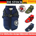 Haustier-Welpen-Hund-Katzen-Kleidung gepolsterter Mantel Weste Jacke Bekleidung