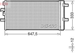 DENSO DCN05108 Klimakondensator mit Trockner für BMW MINI