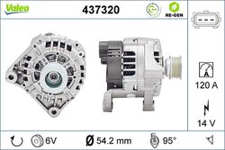 Lichtmaschine Generator Lima VALEO RE-GEN AT 437320 +71.40€ Pfand für BMW 3er Z3