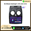 Android 13 Autoradio GPS Navi SWC DAB+ Für Nissan Qashqai 1 J10 2006-2013 6+128G