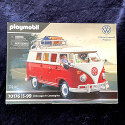 Playmobil 70176 Volkswagen T1 Camping Bus Rot Neu in OVP