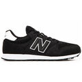 New Balance Herren Wildleder Schwarz Sneakers Sportschuhe Freizeitschuh GM500EB2