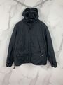 Vintage Ralph Lauren Daunenjacke Leder Logo