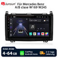 9"Android 12 Autoradio Carplay WIFI 4G BT Für Mercedes Benz A/B Klasse W245 W169