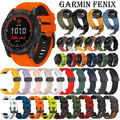 Quick Fit Silikon Armband Band Für Garmin Fenix 7X 7 6X/6 Pro 5X/5 Plus 3 HR 935