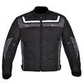 Herren Motorrad Wasserdicht Cordura Textil Jacke Motorrad Ce Rüstungen Grau