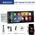Android 13 2+32G Autoradio 1 DIN Mit Bildschirm Carplay Navi RDS Bluetooth WIFI
