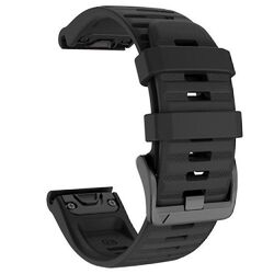 Quickfit Silikon Armband Für Garmin Fenix 8 E 7/7X 6/6X Pro 5 5X 3HR 965 955 S70