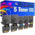 5er Set Toner für Kyocera TK-5240 EcoSys M 5526 CDN M 5526 CDW P 5026 CDN XXL