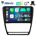 DAB+ CarPlay 2+32G Android13 Radio BT Navi Für Skoda Octavia 2 1Z3 1Z5 2004-2013