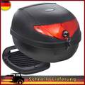 Motorradkoffer 36L Top Case Motorrad Roller Rollerkoffer Topcase Koffer vidaXL