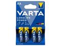 Varta Long Life Power AA Mignon 1x 4er Blister Alkaline Batterien LR6 1,5V NEU