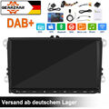 DAB+ Android 12 9" Autoradio Carplay GPS Navi Für VW Golf 5 6 Passat Polo