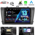 DAB+ 9'' Autoradio Für Toyota Avensis 2009-15 Android 13 GPS WIFI CarPlay 4+64GB