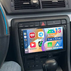 Für Audi A4 8E 8H B6 B7 2000-2009 Android 13 Auto 32G Carplay Autoradio GPS SWC