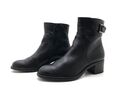 Tamaris Damen Stiefel Gr. 37 (UK4) Stiefeletten Ankle Boots Komfortschuh Schwarz