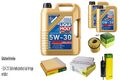 INSPEKTIONSKIT FILTER LIQUI MOLY ÖL 7L 5W-30 für BMW 5er F10 F18 535i