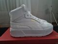 Puma Karmen Rebelle Mid Plateau-Sneaker, Gr. 39, Weiß 