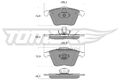 TOMEX Brakes Bremsbelagsatz Scheibenbremse TX 15-26 für FORD FOCUS 2 MAZDA BL BK