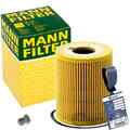 MANN FILTER ÖL-FILTER ÖLWECHSELSET passend für 3er E46 5er E39 7er E38 X5 E53