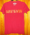 BEASTIE BOYS Red Block Logo T-Shirt Größe M dunkelrot mit Front-Print