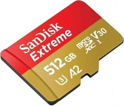 NEU: 512GB SanDisk Extreme PRO Micro SD 200MB 190MB/s V30 U3 8K 4K Speicherkarte