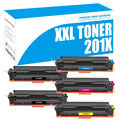 5x TONER für HP 201X Color LaserJet Pro M252dw M252n MFP M274n M277dw M277n XXL