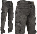 Cargo Jeans Regular Fit Denim Jeanshose Herren Cargohose