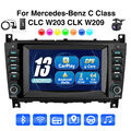 2+64G Carplay Autoradio Android 13 für Benz C/CLC W203 CLK W209 GPS RDS KAM MIK