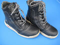 Mustang Winterschuhe, Boots, Stiefeletten, blau,Gr.38 wenig getragen