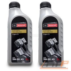 ORIGINAL FÜR FORD 2x 1 L LITER MOTORCRAFT A5 5W-30 MOTOR-ÖL WSS-M2C 913-A+B+C+DDie Nr.1* für Autoteile: Top-Preis-Leistungs-Verhältnis