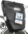 Gepäckträger Tasche Fahrradtasche wasserdicht + Halterungssystem schwarz Büchel