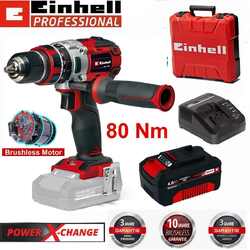 Einhell Professional Schlagbohrschrauber TP-CD 18/80 Li-i BL 80 Nm + Akku 4.0 Ah