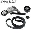 SKF Keilrippenriemensatz VKMA 31014 für AUDI VW A3 GOLF LEON BORA CADDY OCTAVIA