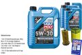 INSPEKTIONSKIT FILTER LIQUI MOLY ÖL 8L 5W-30 für Audi A6 4F2 C6 2.4 3.2 FSI