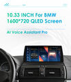 Android 12 Autoradio Octa Core 6+64GB GPS Navi WiFi 4G Für BMW X3 E83 2004-2012