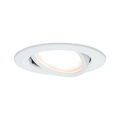 Paulmann 93484 Nova Einbauleuchte   LED LED 18 W Weiß (matt)