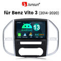 8+256GB Carplay Android 13 Autoradio GPS Für Mercedes Benz Vito 3 W447 2014-2020