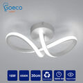 16W Moderne LED-Deckenleuchte Kaltweiß Deckenlampe Wohnzimmerbeleuchtung 6500K