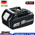 18V 5AH Für Makita-Wechsel-Akku BL1850 B BL1840B BL1860 LXT Li-Ion Neu BATTERIE