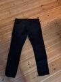 H&M schwarze Herren Hose Farmer Jeans Hose NEU 38/32 Slim fit