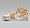 Nike Air Jordan 1 Mid SE Beige Weiß 42,5 Neu Mit OVP Sneaker