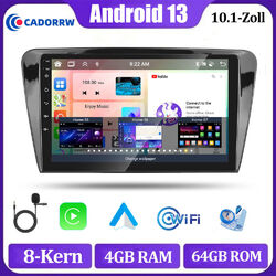 4+64G Autoradio Für Skoda Octavia III 2013-2018 Android 13 Carplay GPS Navi WIFI