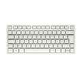 Cherry KW 7100 MINI BT Kompakte Multi Device Tastatur milk white