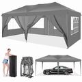 Pavillon Festzelt Gartenzelt 3x3m 3x6m UV-Schutz Partyzelt Bierzelt UV-Schutz DE